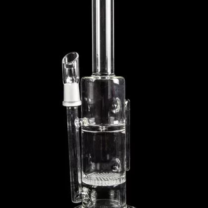 The Bee’s Knees Honeycomb Frit Disc Perc Rig - Ejuicewarehouse