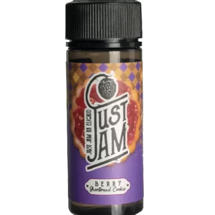 Just Jam Berry Shortbread Cookie 100ml Shortfill E-Liquid - Flavor#Berry Shortbread Cookie