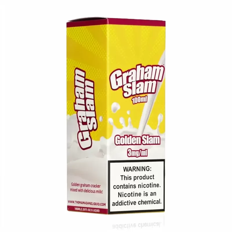 Slam Juice Graham Slam E-Liquid 100ml USA Vape Juice - Image 3