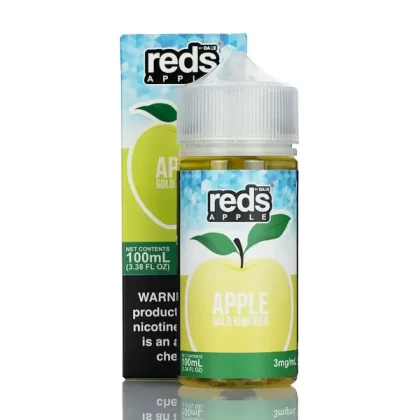 7 Daze - Reds Apple eJuice Gold Kiwi ICED- 100ml - 3mg