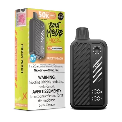 Frizzy Peach – Flavour Beast BeastMode Max 2 50K Vape jetable