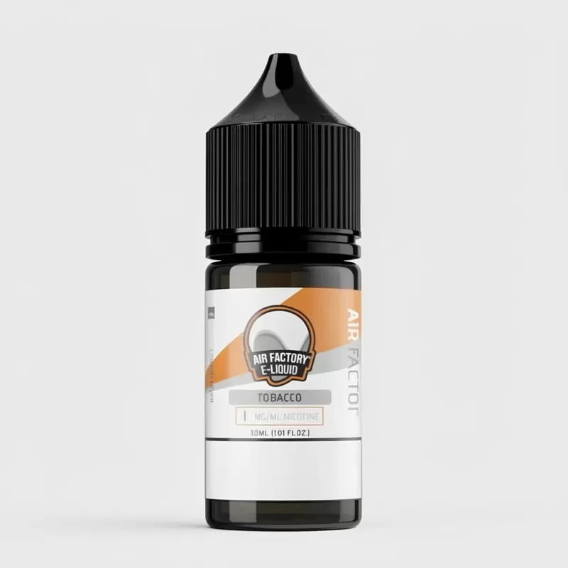 Air Factory Tobacco SALT 30mL Nicotine Salt Made in USA - Vape Product; Vape Product, Vape Product