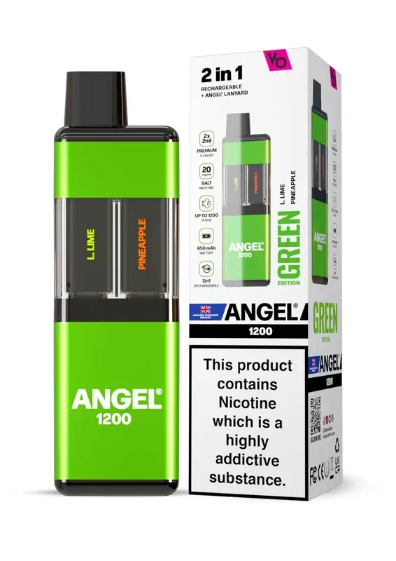 Vapes Bars Angel 1200 | 2 in 1 | Disposable Vape