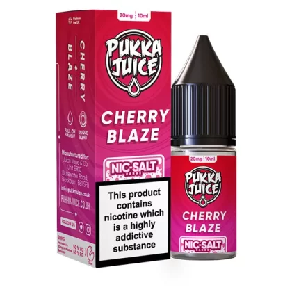 Pukka Juice Cherry Blaze Nic Salt E-Liquid - 20mg