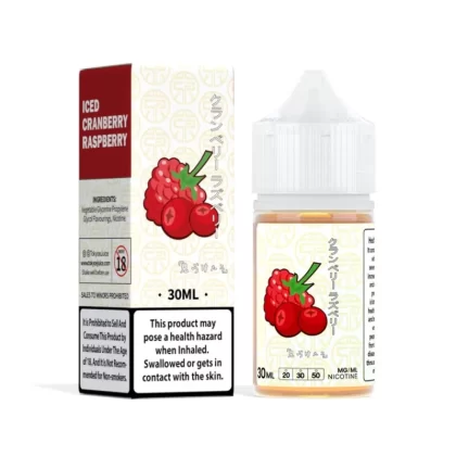 Tokyo Iced Cranberry Raspberry – 30ml - Vapebazaar Pk