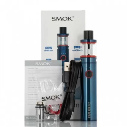 SMOK Vape Pen V2 Starter Kit - 7 Color, Black (D69C06)