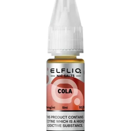Elf Bar Elfliq Cola Nic Salt Vape Juice - Strength 5mg