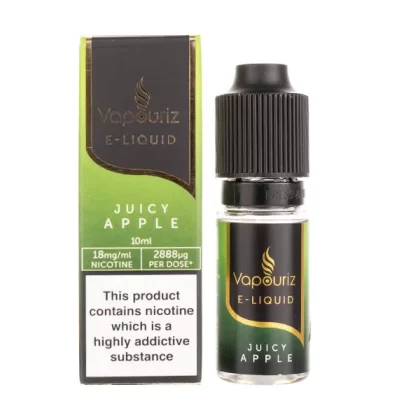 Juicy Apple E-Liquid by Vapouriz Premium - 6mg