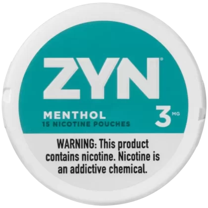 Buy ZYN Menthol Nicotine Pouches 3mg | Electronicpuffs