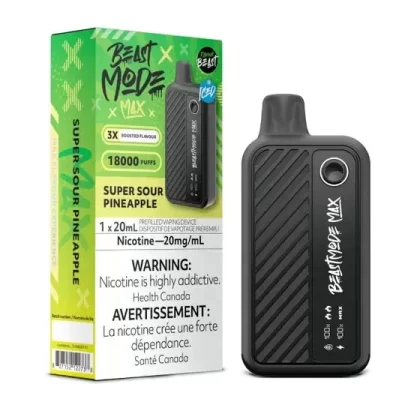 Flavour Beast Beast Mode Max 18K Disposable – 20ML – Super Sour Pineapple