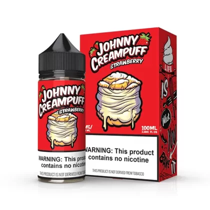 Strawberry by Tinted Brew - Johnny Creampuff TFN Series 100mL - 3MG