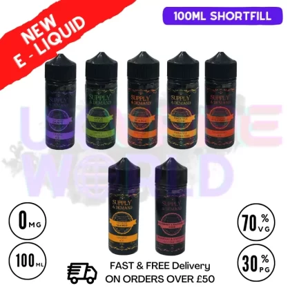 Supply Demand 100ML E Liquid Shortfill [70-30]