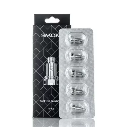 SMOK Nord Replacement Coil Pack - Pack of 5 - 0.6 ohm Nord Mesh