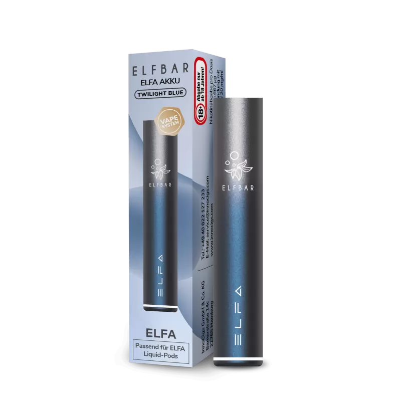 Elf Bar Pod ELFA Kit – Twilight Blue - 500 mAh