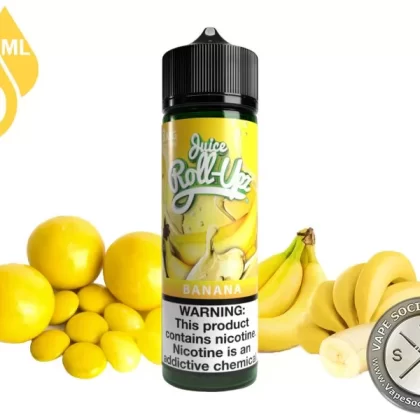 Banana by Juice Roll Upz 60ml - Vape Product, Vape Product (FAFC76)