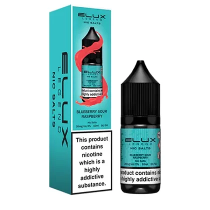 Elux Legend Blueberry Sour Raspberry Nic Salt E-Liquid - Vape Product, Vape Product