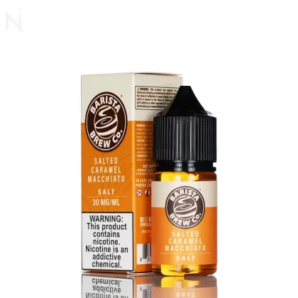 Barista Brew Co. TFN Salt - Salted Caramel Macchiato - 30ml - 50mg