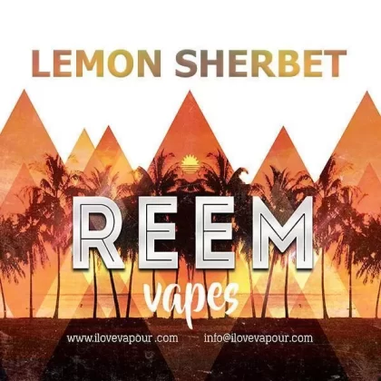 Lemon Sherbet Premium E juice by Reem Vapes