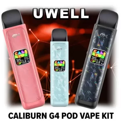 Uwell Caliburn G4 Pod Kit – 1300mAh Pod System