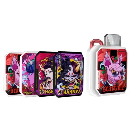 Vapelustion Hannya Nano Pro Pod Kit 700mAh - Black