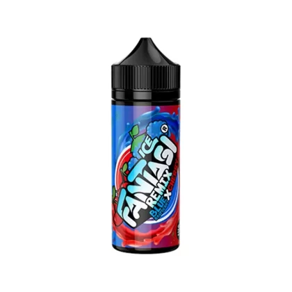 Fantasi Remix Blue Raspberry x Cherry Ice 100ml Shortfill E-Liquid - Strength#0mg (4009B3) (4009B3)