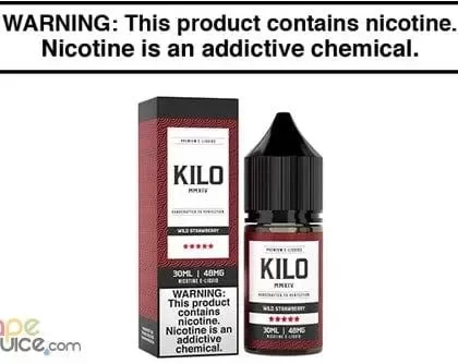 WILD STRAWBERRY BY KILO SALT 30ML - Vapejuice