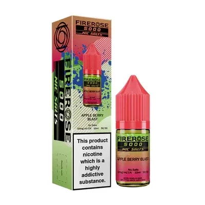 APPLE BERRY BLAST NICOTINE SALT E-LIQUID BY FIREROSE 5000
