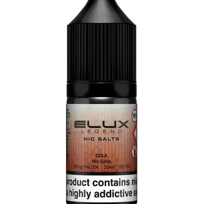 Elux Legend Cola Ice Nic Salt Vape Juice - 10mg
