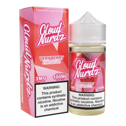 Cloud Nurdz Very Berry Hibiscus eJuice - Vape Product; Vape Product, Vape Product (2AE74A)