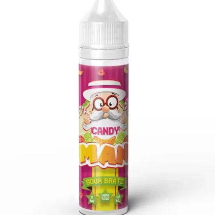 Candy Man Sour Bratz Bottle E-Liquid 60ml - 3mg