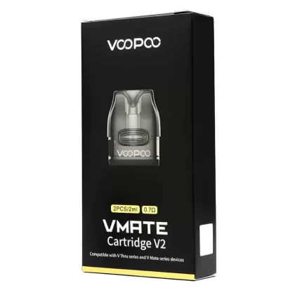VooPoo Vmate Replacement Pods - Ohm#0.4 Ohm - Top Fill - Pack of 2>0.7 Ohm - Top Fill - Pack of 2>0.7 Ohm - Pack of 2>1.2 Ohm - Pack of 2