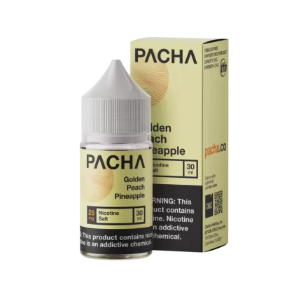 PACHAMAMA SALT - Golden Peach Pineapple - 30ML E-Liquid - 50MG