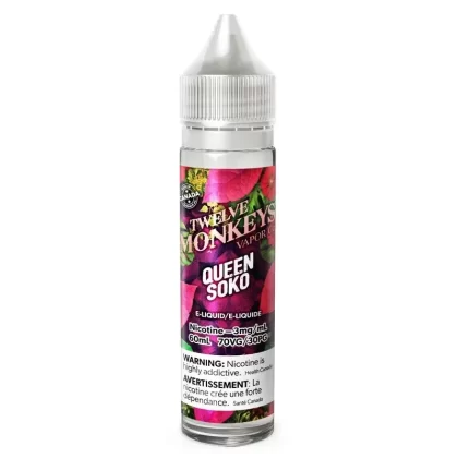 Twelve Monkeys Queen Soko 50ML Shortfill