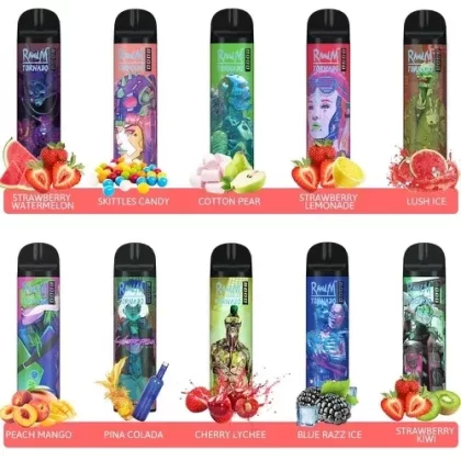 Original RANDM Tornado Rechargeable Disposable Vape Pen Device 8000 Puffs 1000mAh ( )