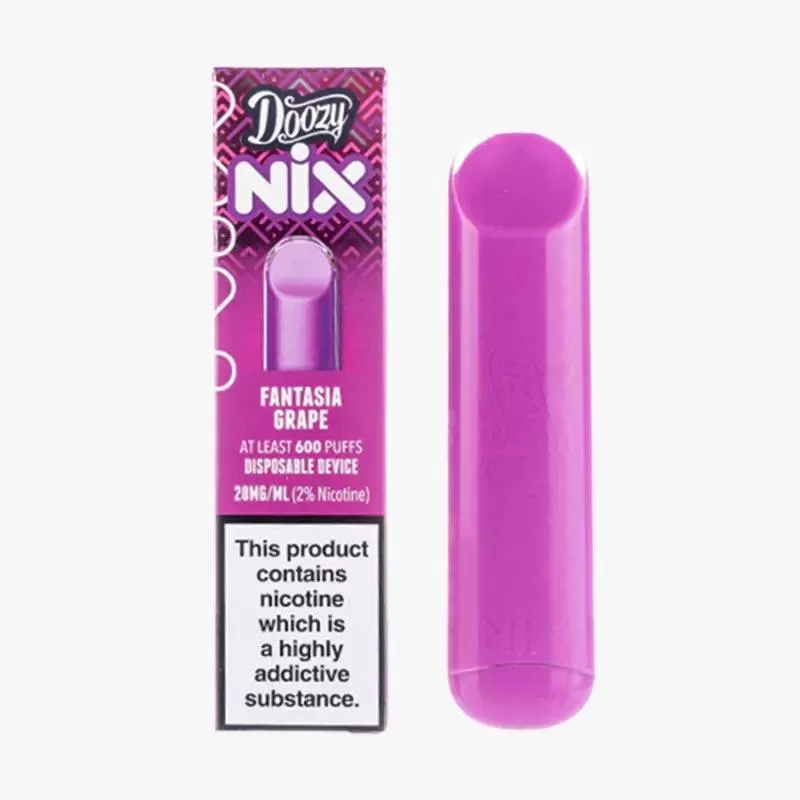 Doozy Nix Disposable Vape - Mixed Berries / 0mg - Image 2