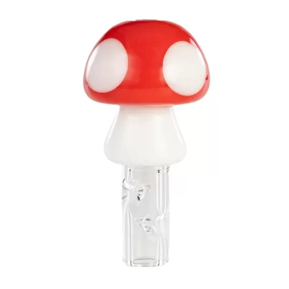 POTV x Empire Glass Red & White Mushroom - Eliquidsupply