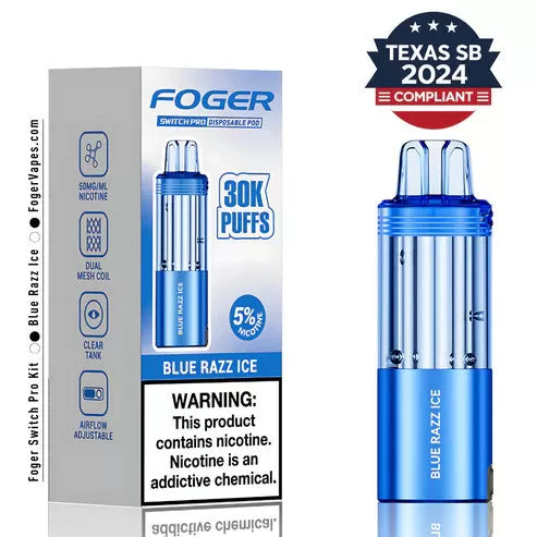 Foger Switch Pro 30K POD TEXAS COMPLIANT AVAILABLE - Cherry Slush (Texas Compliant) - Image 3