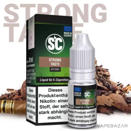 SC Liquid – Strong Taste - Nikotinfrei, 18mg/ml
