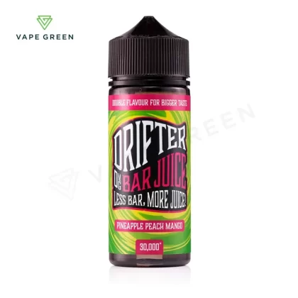 Pineapple Peach Mango Shortfill E-Liquid by Drifter Bar Juice 100ml - Eliquidsupply