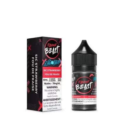 Flavour Beast E-Liquid Sic Strawberry Iced Salt