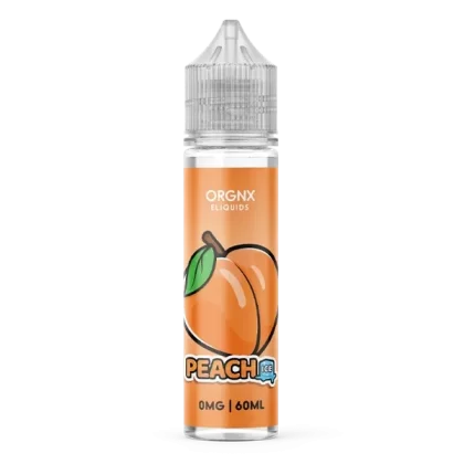 Peach Ice Orgnx eJuice - Customer Group#Consumer~Nicotine#3mg>6mg