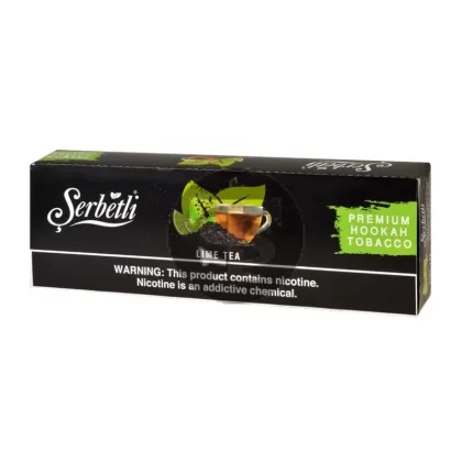 Serbetli Premium Hookah Tobacco 10 packs of 50g Lime Tea - Ejuicewarehouse