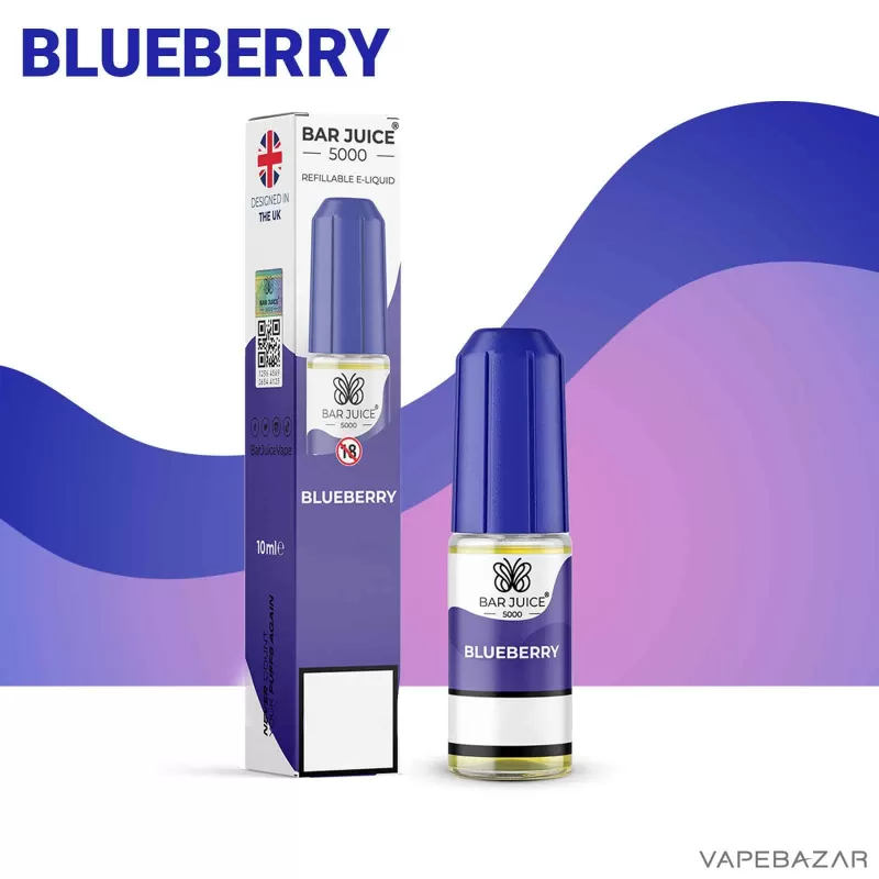 Bar Juice 5000 Nic Salt – Blueberry - Vapebazar - Image 2