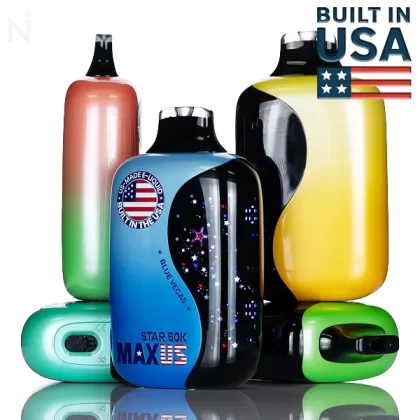 MAXUS Star 50K 50,000 Puffs Disposable Vape - Acadia Breeze (Blueberry Watermelon)