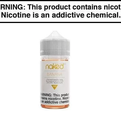 BANANA BY NAKED 100 60ML - Vapejuice