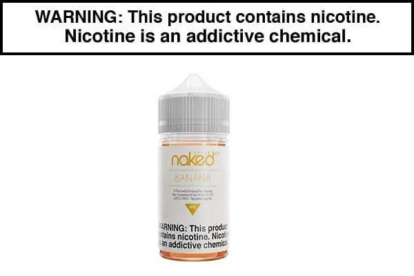BANANA BY NAKED 100 60ML - Vapejuice