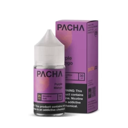 Pacha Salt E-Liquid – Purple Mango 30ml