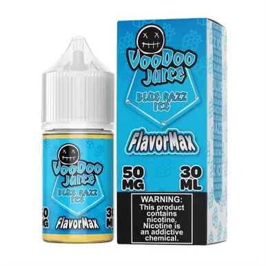 Blue Razz Ice by Voodoo Juice FlavorMax Salts Series 30mL