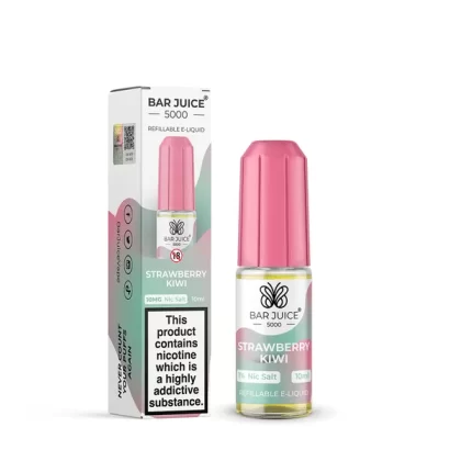 Strawberry Kiwi Bar Juice 5000 Nic Salts e Liquid 10ml – TPD - Vapestorm Co