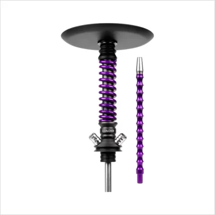 Shisha Mamay Customs Coilover Mini Black Matte Purple Gloss - Uszczelka; Dyfuzor, Talerzyk (A80FD4)